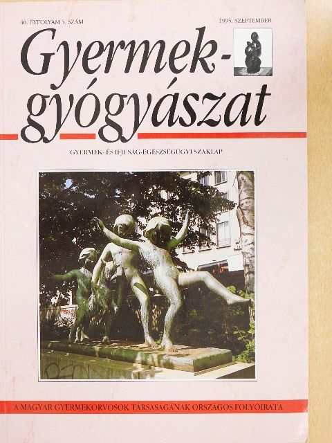 Gyermekgyógyászat 1995. szeptember [antikvár]