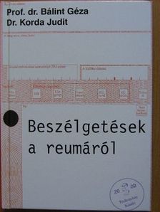 Dr. Korda Judit - Beszélgetések a reumáról [antikvár]