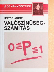 Solt György - Valószínűségszámítás - Példatár [antikvár]