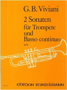 VIVIANI, G.B. - 2 SONATEN FÜR TROMPETE UND BASSO CONTINUO 1678 (MARTOS LÁSZLÓ)