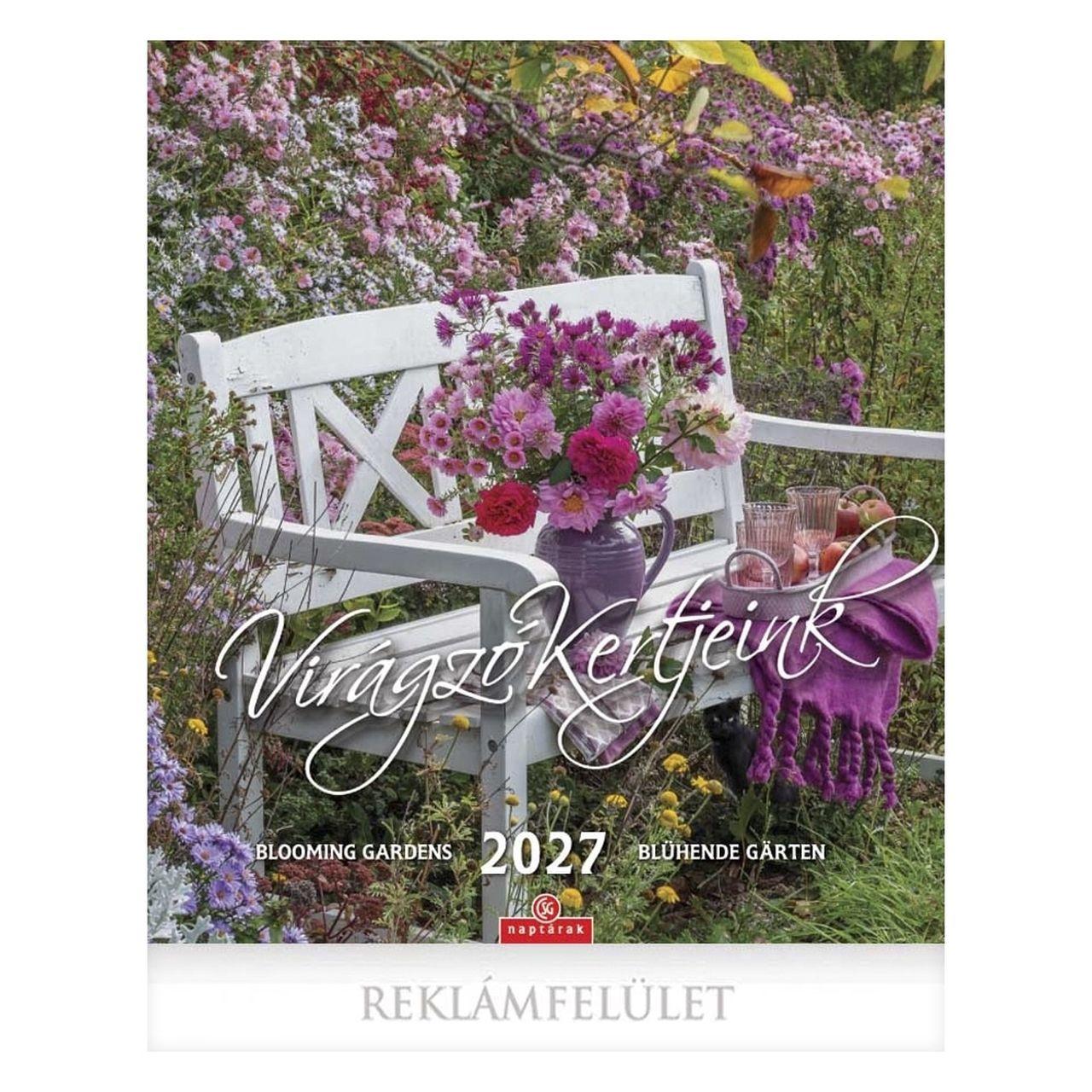 FN 094 - Virágzó kertjeink - Falinaptár 2025 (30X34)