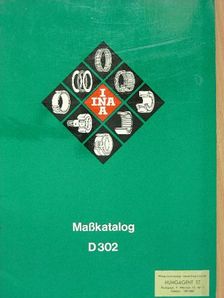 INA Maßkatalog D302 [antikvár]