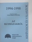 Gellért Kis Gábor - Az egyházakról [antikvár]
