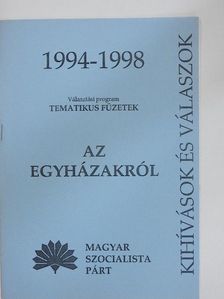 Gellért Kis Gábor - Az egyházakról [antikvár]
