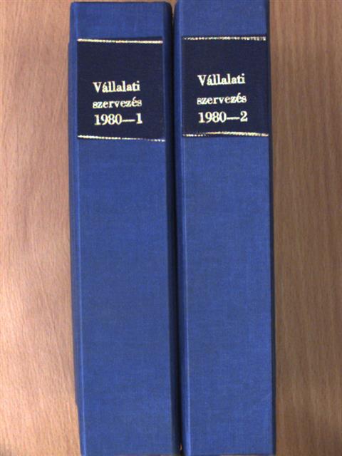 D. Clutterbuck - Vállalati szervezés 1980. január-december I-II. [antikvár]