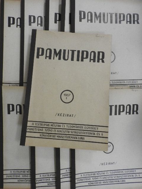 Pamutipar 1967. (nem teljes évfolyam) [antikvár]