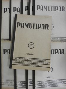 Pamutipar 1967. (nem teljes évfolyam) [antikvár]