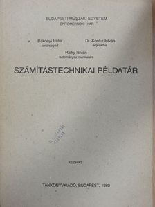 Bakonyi Péter - Számítástechnikai példatár [antikvár]