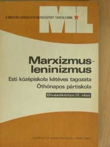 Aczél György - Marxizmus-leninizmus 1978/1979 [antikvár]