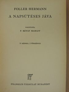 Foller Hermann - A napsütéses Jáva [antikvár]