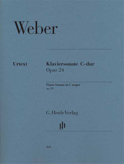 WEBER - KLAVIERSONATE C-DUR OP.24 URTEXT (HAUG-FREIENSTEIN/KRAUS)