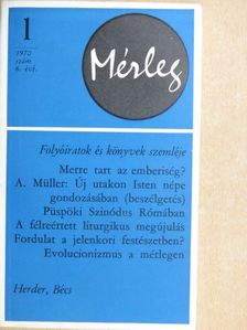 Mérleg 1970/1. [antikvár]