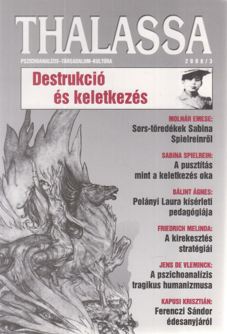 Erős Ferenc - Thalassa 2008/3. [antikvár]