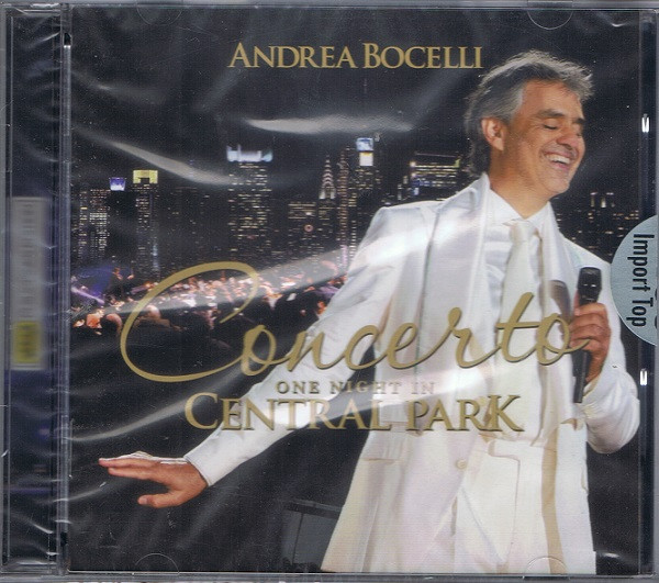 VERDI, GIORDANO, BIZET, PUCCINI - CONCERTO ONE NIGHT IN CENTRAL PARK CD BOCELLI