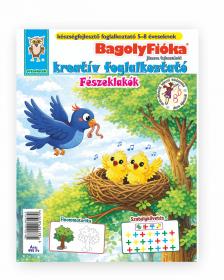 Jánossy Gábor[szerk.] - Jánossy - Kármán Mónika - BagolyFióka kreatív foglalkoztató füzet - Fészeklakók
