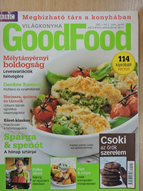 BBC GoodFood Világkonyha 2012. április [antikvár]