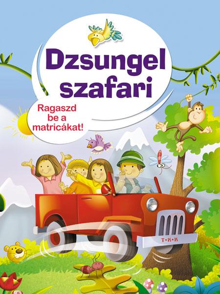 Dzsungel szafari + 4 oldal matrica