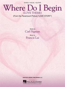 LAI, FRANCIS - WHERE DO I BEGIN (LOVE THEME) FROM THE PARAMOUNT PICTURE "LOVE STORY"