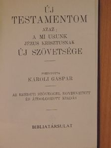 Új Testamentom [antikvár]