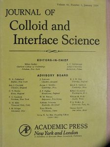 Karl Sollner - Journal of Colloid and Interface Science, January 1974 [antikvár]