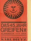 Horst Boas - Der Greifen-Almanach auf das Jahr 1964 [antikvár]