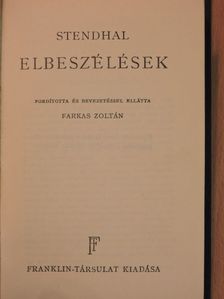 Henri Beyle - Elbeszélések [antikvár]