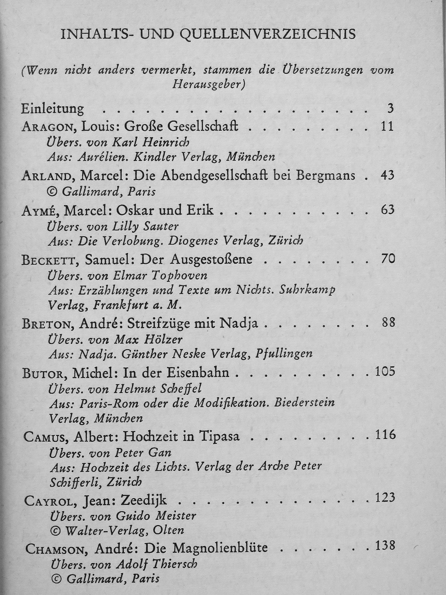 Albert Camus - Französische Erzähler der Gegenwart [antikvár]