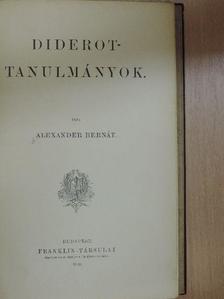Alexander Bernát - Diderot-tanulmányok [antikvár]