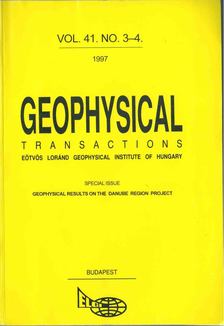 Hegybíró Zsuzsanna - Geophysical Transactions vol. 41. no. 3-4. [antikvár]