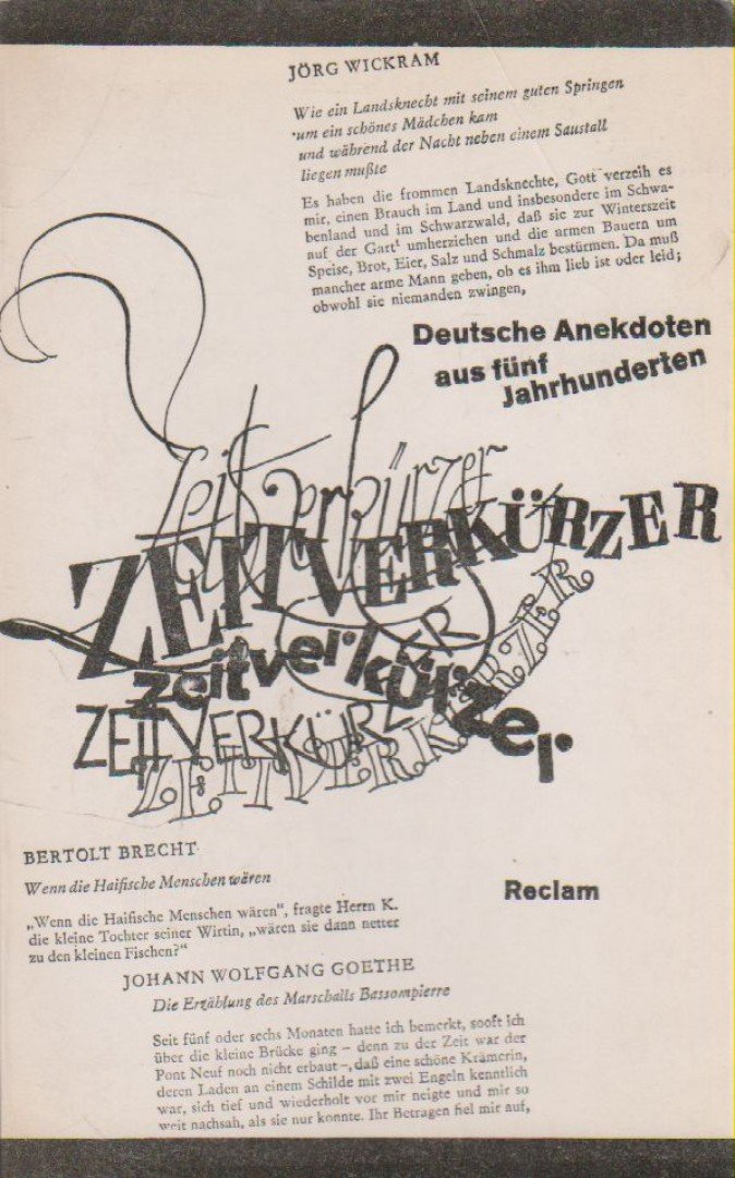 Achim Roscher - Zeitverkürzer [antikvár]