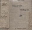 Dárday Sándor, Dr. Túry Sándor - Dárday S. Igazságügyi törvénytára IV/A. [antikvár]