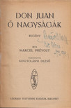Don Juan ő nagyságának [antikvár]