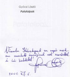 Gyócsi László - Patatalpak (dedikált) [antikvár]
