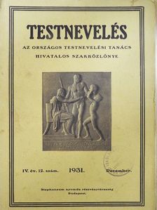 Beck István - Testnevelés 1931. december [antikvár]