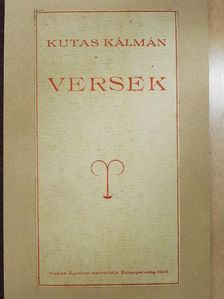 Kutas Kálmán - Versek [antikvár]