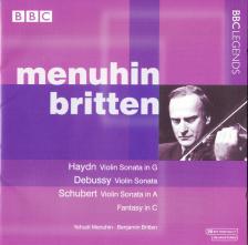 HAYDN, DEBUSSY, SCHUBERT - VIOLIN SONATA CD MENUHIN