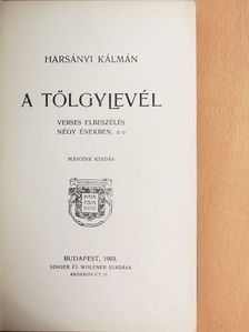 Harsányi Kálmán - A tölgylevél [antikvár]
