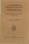 A magyarországi református egyház törvényei (kivonat) [antikvár]