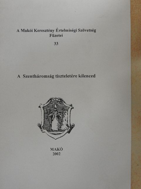 A Szentháromság tiszteletére kilenced [antikvár]