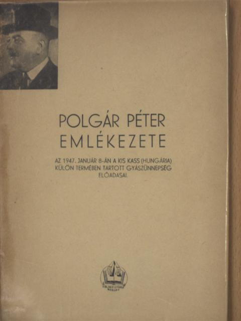 Donászy Kálmán - Polgár Péter emlékezete [antikvár]