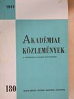 Böszörményi Zoltán - Akadémiai Közlemények 1991 [antikvár]