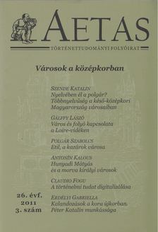Galamb György (szerk.) - Aetas 2011/3. [antikvár]