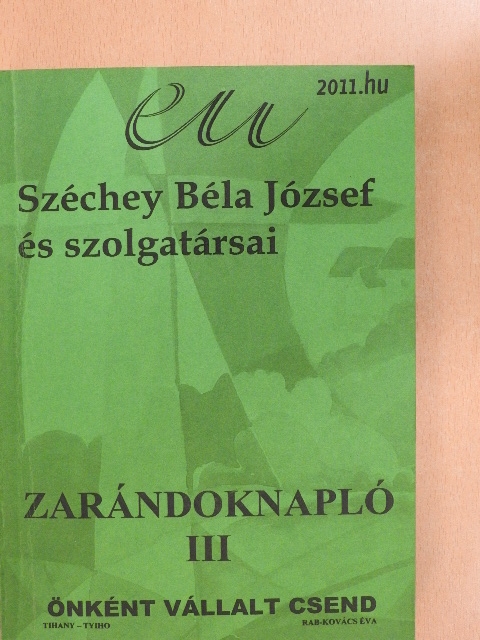 Csere István - Zarándoknapló III. [antikvár]