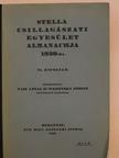 Dr. Harkányi Béla - Stella Csillagászati Egyesület Almanachja 1930-ra [antikvár]