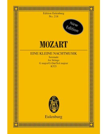 MOZART,W.A - EINE KLEINE NACHTMUSIK (SERENADE) G-DUR KV 525 (STR.QUNT.) TASCHENPART.ANT.