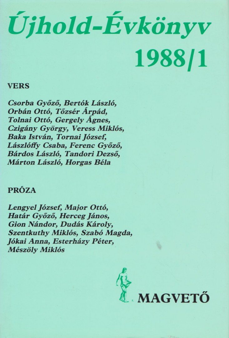 LENGYEL BALÁZS - Újhold-Évkönyv 1988/1 [antikvár]