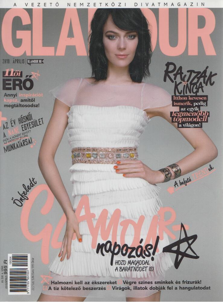 Maróy Krisztina - Glamour 2018. április [antikvár]