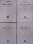 Bónis György - A Magyar Tudományos Akadémia Társadalmi-Történeti Tudományok Osztályának közleményei 1956/1-4. [antikvár]