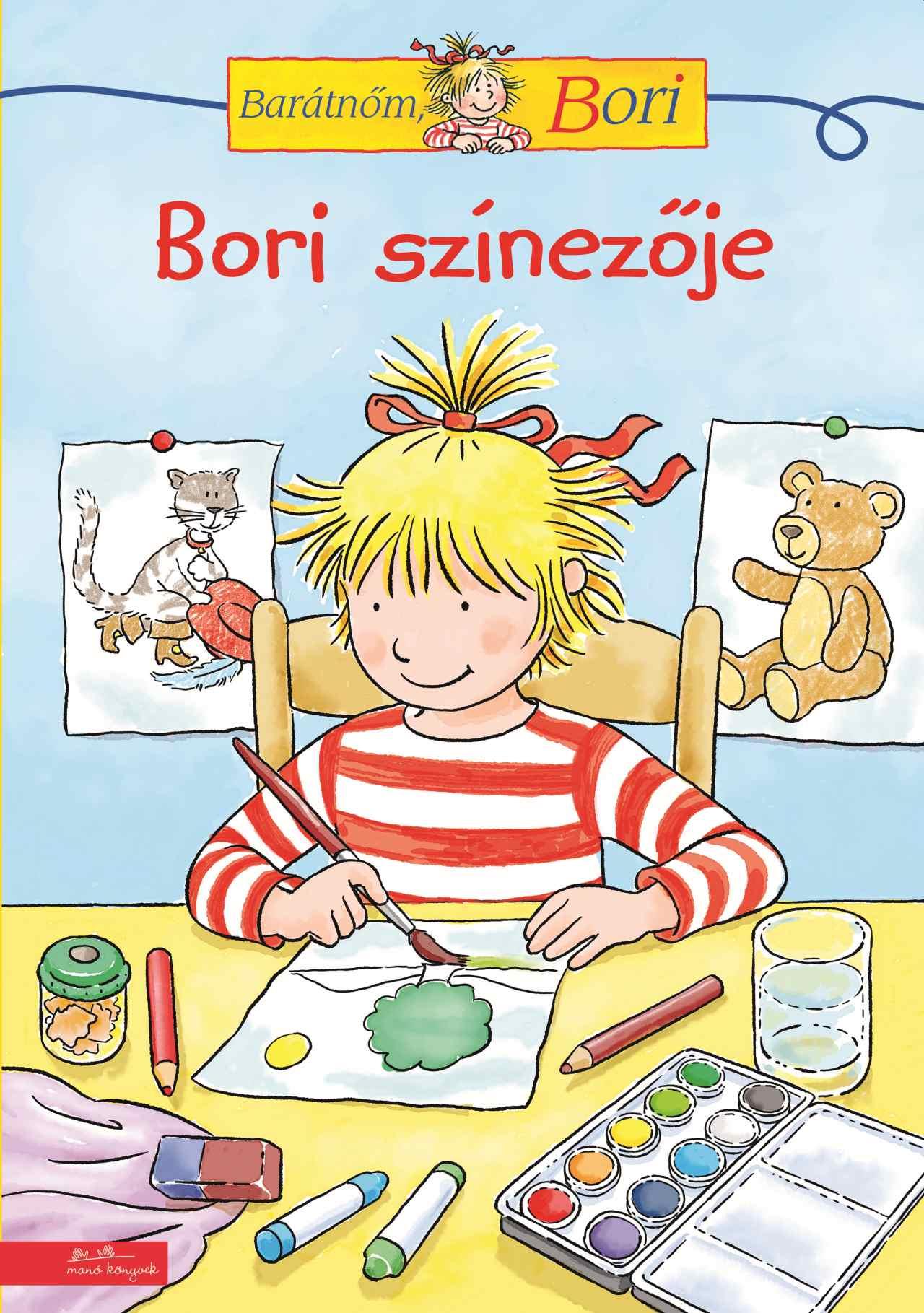 Ulrich Velte - Barátnőm, Bori foglalkoztató - Bori színezője