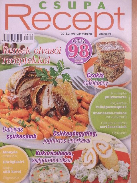 Csupa recept 2013/2. [antikvár]